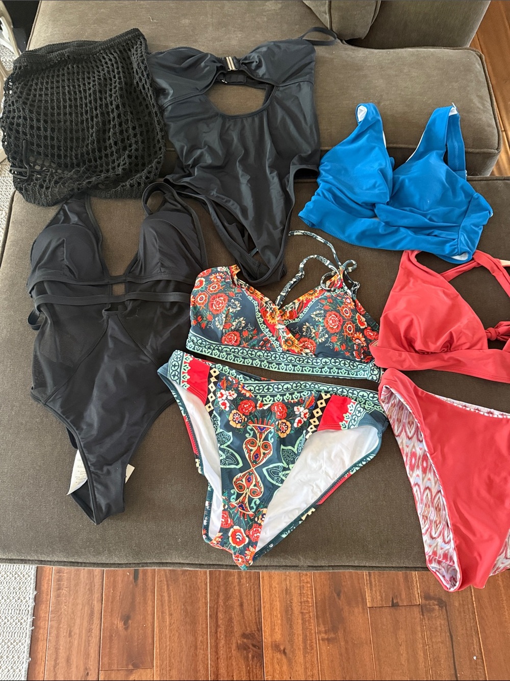 Lot of women’s bathing suits like new!